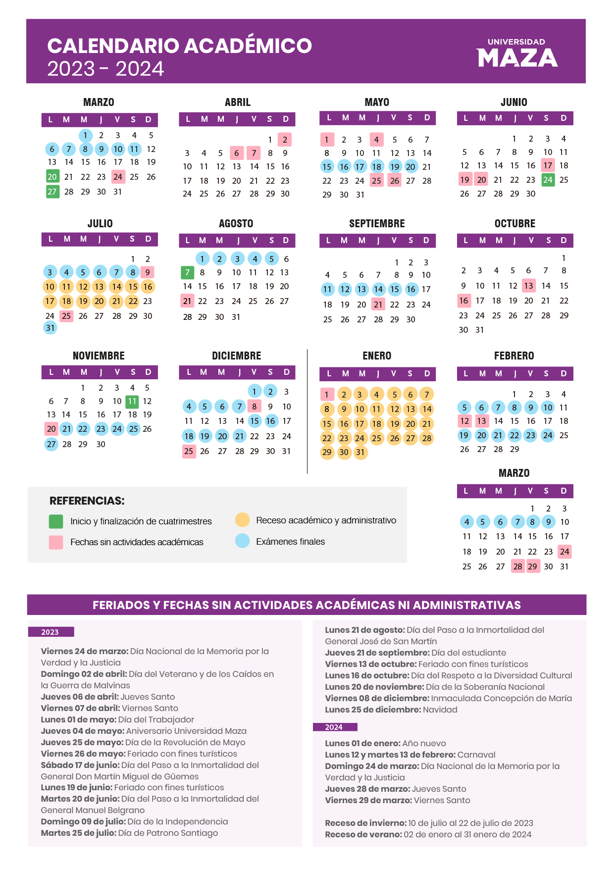 Calendario Acadmico